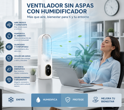 Ventilador sin aspas BRISANOVA